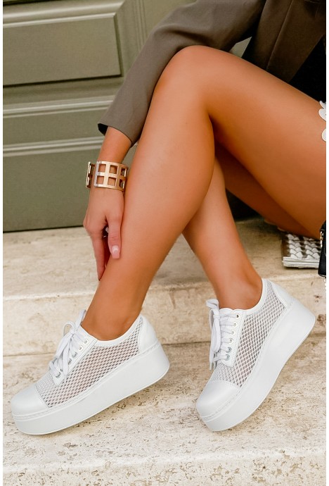 Białe sneakersy Ramacca