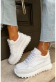 Białe sneakersy Melva
