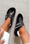 Czarno białe sneakersy barefoot Vioné