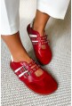 Czerwone sneakersy barefoot Vioné