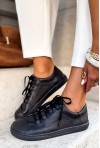 Czarne trampki barefoot Dera