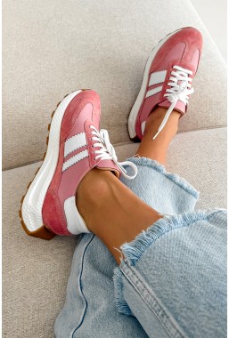 Różowe sneakersy Sonia