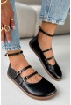Czarne baleriny barefoot Eriwia