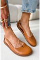 Baleriny barefoot Nurea jasny brąz