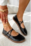 Czarne baleriny barefoot Everis
