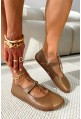 Baleriny barefoot Amarella camel