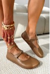 Baleriny barefoot Amarella camel