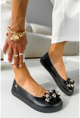 Czarne baleriny barefoot Juleve
