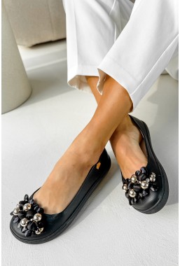 Czarne baleriny barefoot Juleve