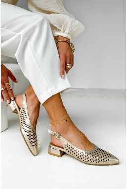 Perłowe czółenka Velunea