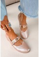 Baleriny Gisella rose gold
