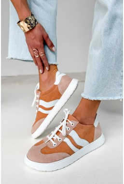 Brzoskwiniowe trampki barefoot Gracia