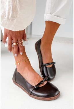 Czekoladowe baleriny barefoot Sorin