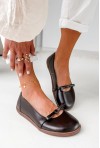Czekoladowe baleriny barefoot Sorin