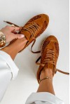 Brązowe sneakersy Romiva 