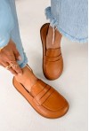 Mokasyny barefoot Zeliva jasny brąz