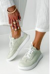 Pastelowe trampki barefoot Ambrina zielony