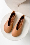 Brązowe baleriny barefoot Perqa