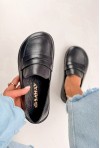 Czarne mokasyny barefoot Zeliva