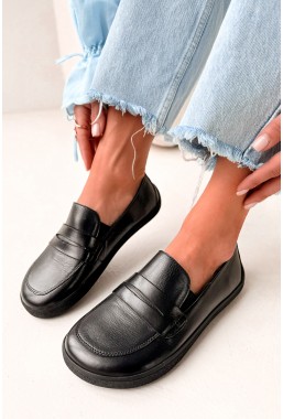 Czarne mokasyny barefoot Zeliva