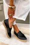 Czarne  espadryle Ulmora