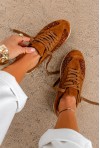 Brązowe sneakersy Romiva 
