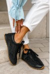 Czarne sneakersy Romiva