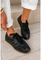 Czarne sneakersy Romiva