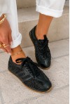 Czarne sneakersy Romiva