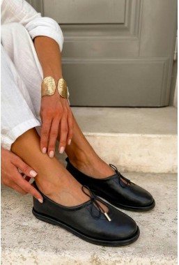 Czarne baleriny barefoot Mazoria