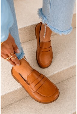 Mokasyny barefoot Zeliva jasny brąz