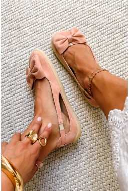 Różowe baleriny barefoot Ranisha