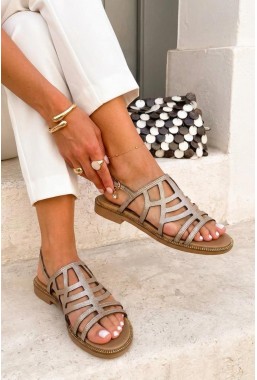 Platynowe sandały Virezza