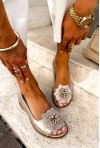 Baleriny barefoot Florea platyna