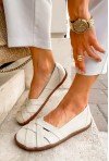Beżowe baleriny barefoot Rozelita