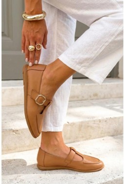 Baleriny Vanelia camel