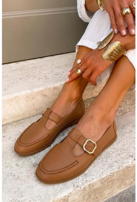 Baleriny Vanelia camel