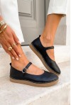 Czarne baleriny barefoot Resigma