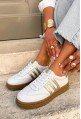 Białe sneakersy Loredina