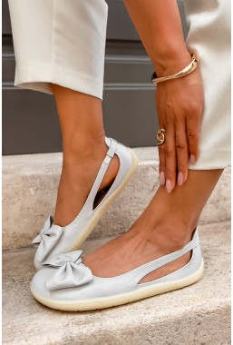 Białe baleriny barefoot Ranisha