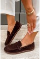 Brązowe mokasyny barefoot Krelia