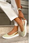 Miętowe baleriny barefoot Glenda