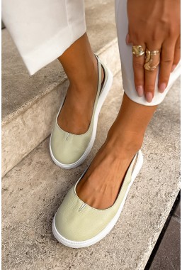 Miętowe baleriny barefoot Glenda