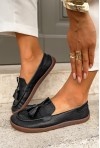 Czarne mokasyny barefoot Girssala