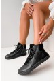 Czarne botki barefoot Tonisha