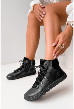 Czarne botki barefoot Tonisha