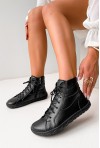 Czarne botki barefoot Belen