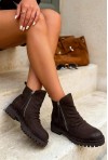 Brązowe botki Kadisa