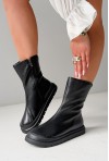 Czarne botki barefoot Eurelia
