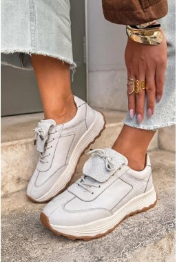 Białe sneakersy Kalesa